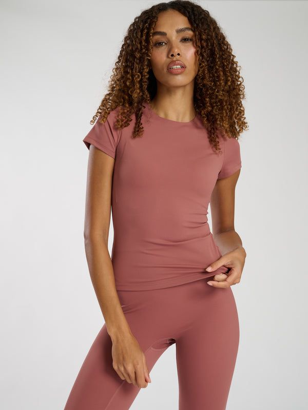 south beach Everyday T-Shirt in Dusty Pink