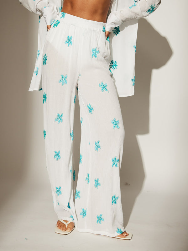 South Beach Flow Starfish Beach Pant