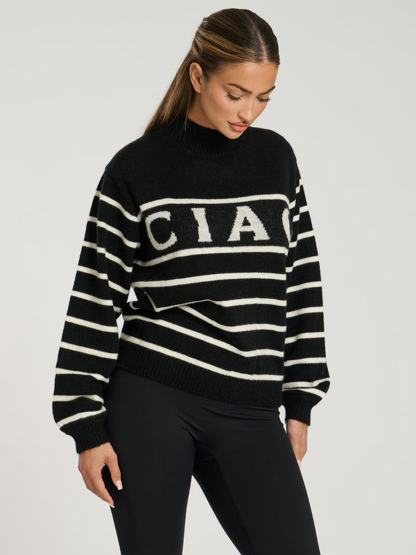 South Beach Lodge Ciao Jumper In Black