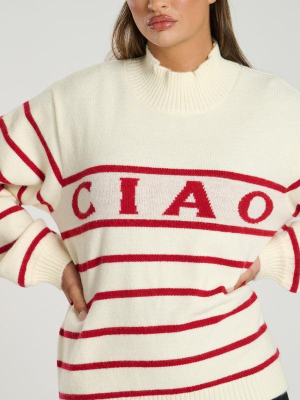 South Beach Lodge Ciao Jumper In Red