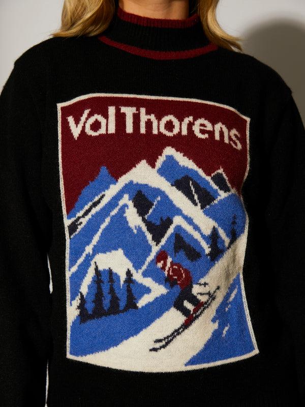 South Beach Lodge Val Thorens Jumper In Black