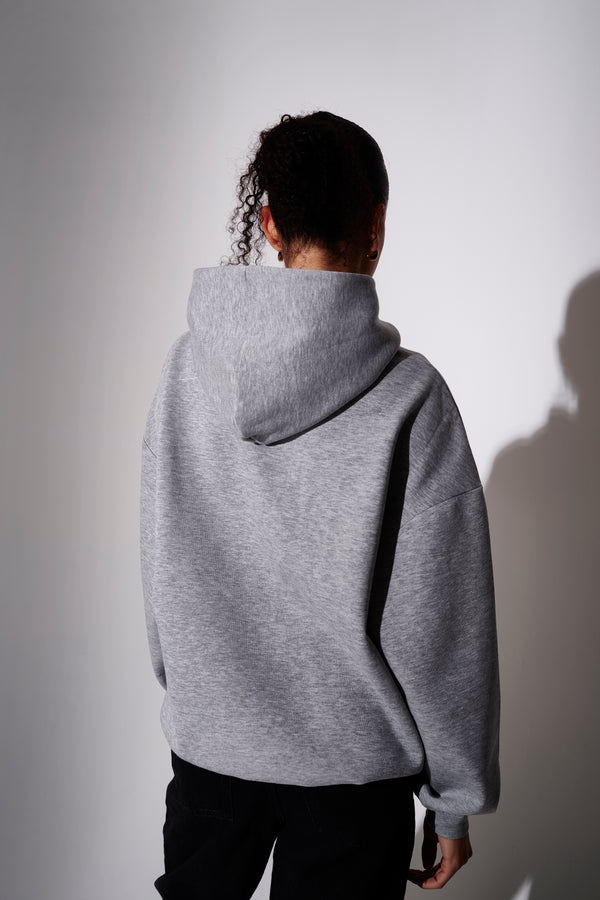 South Beach Made In Heaven Graphic Hoodie In Grey
