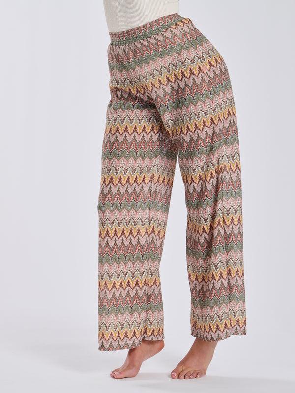 South Beach Praya Beach Trousers In Rustic Crochet