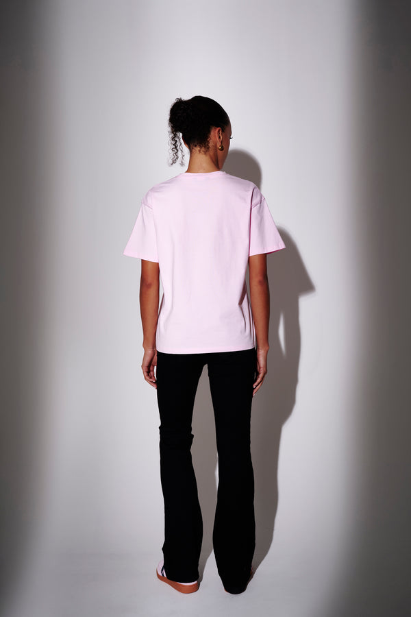 South Beach Self Love Graphic Tee In Pink