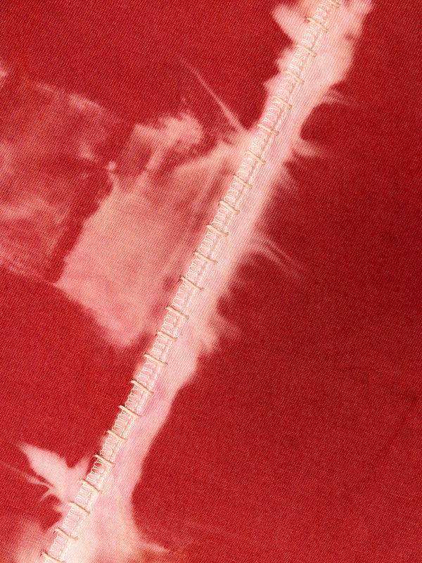 Space Available Artisan Circular Design T-Shirt Red