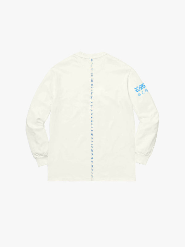 Space Available Artisan Weaving Long-Sleeve Natural