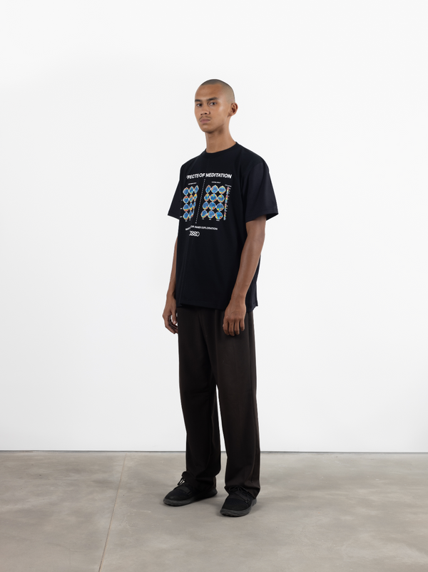 Space Available Effects Of Meditation T-Shirt Black