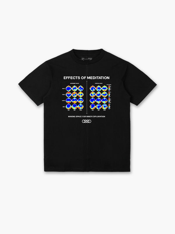 space available Effects of Meditation T-Shirt Black