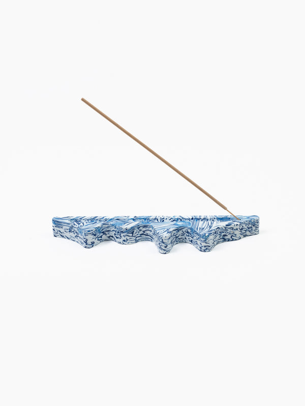Space Available Melting Ecosystems: Incense Holder Blue