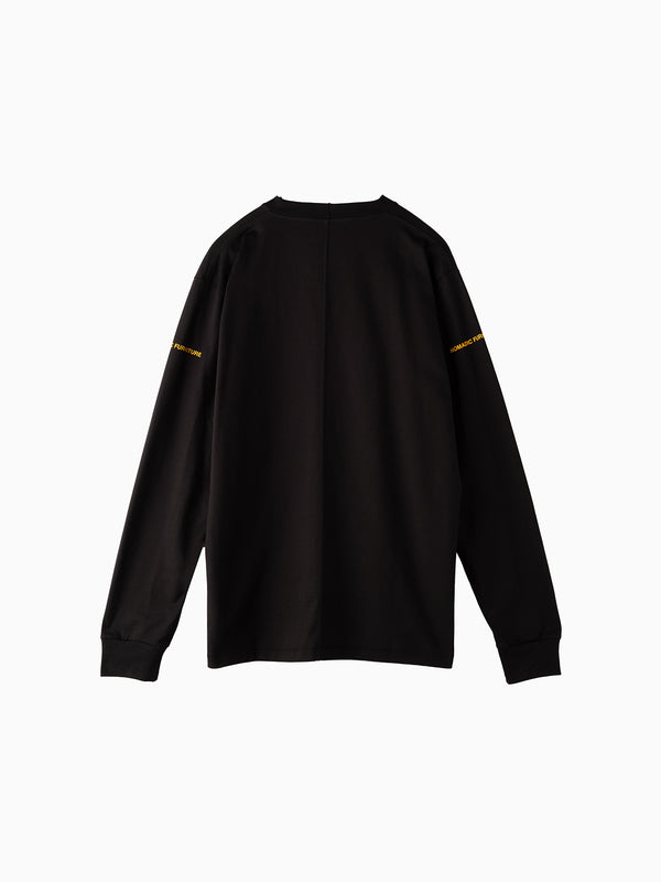 Space Available Nomadic Furniture Long Sleeve Tee Black
