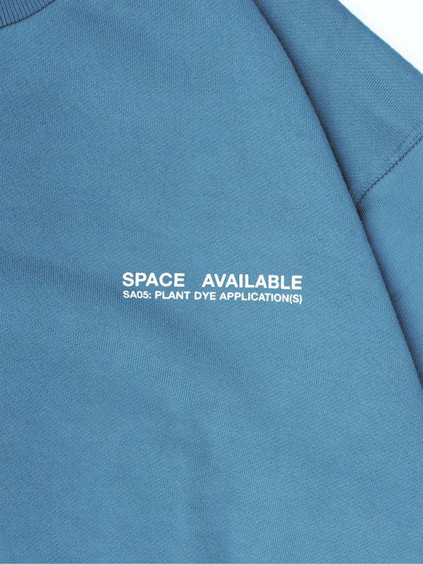 Space Available Plant Dyed Artisan Sweatshirt Indigo