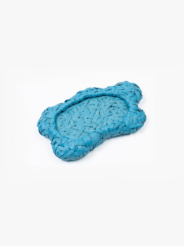 space available Recycled Plastic Woven Ecology Tray Blue