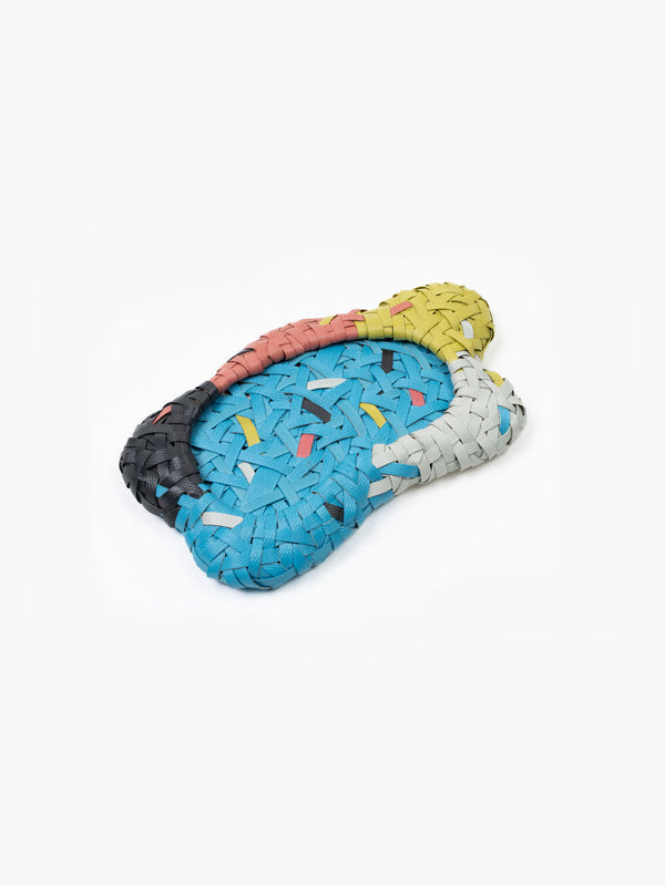 space available Recycled Plastic Woven Ecology Tray Multicolour