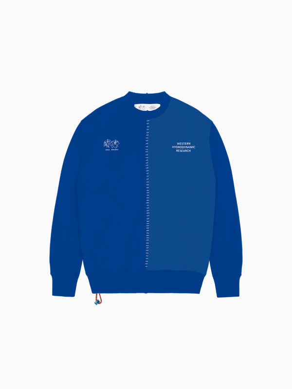 space available SA x WHR Logo Crewneck Sweat Indigo
