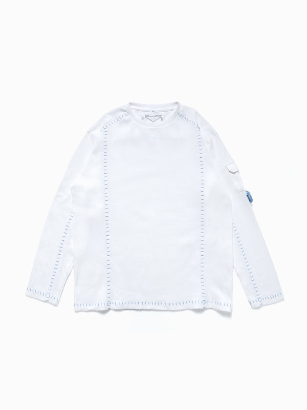 space available Artisan Long Sleeve Tee White