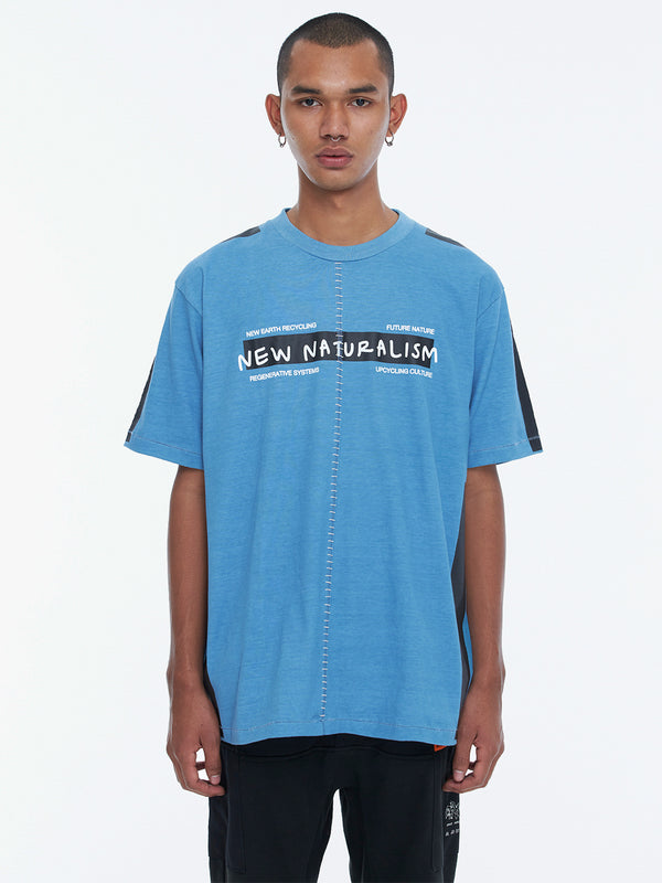 Space Available Artisan Naturalism T-Shirt Indigo