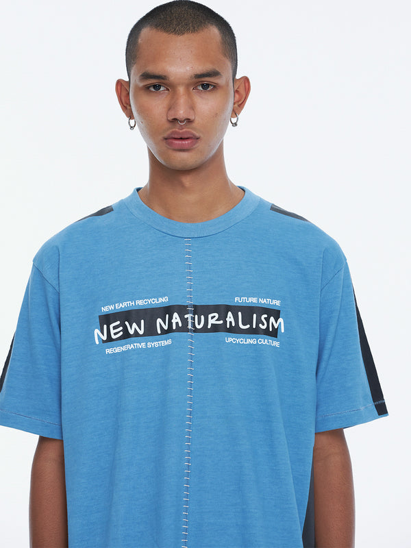 Space Available Artisan Naturalism T-Shirt Indigo