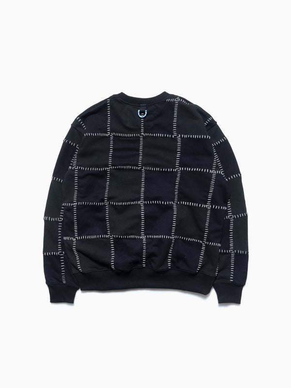 Space Available Artisan Patch Sweatshirt Black