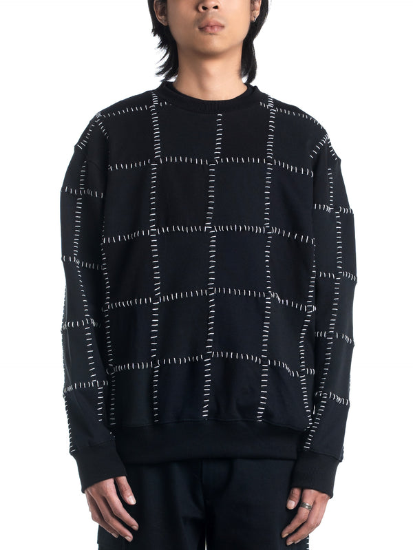 Space Available Artisan Patch Sweatshirt Black