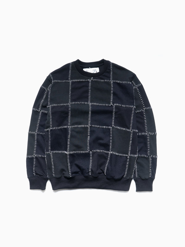 space available Artisan Patch Sweatshirt Black