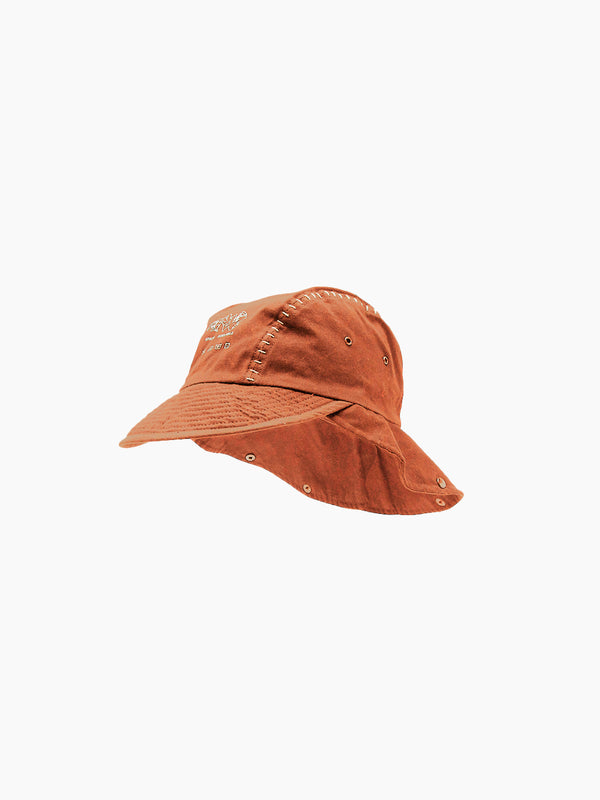 Space Available Artisan Sun Hat Orange