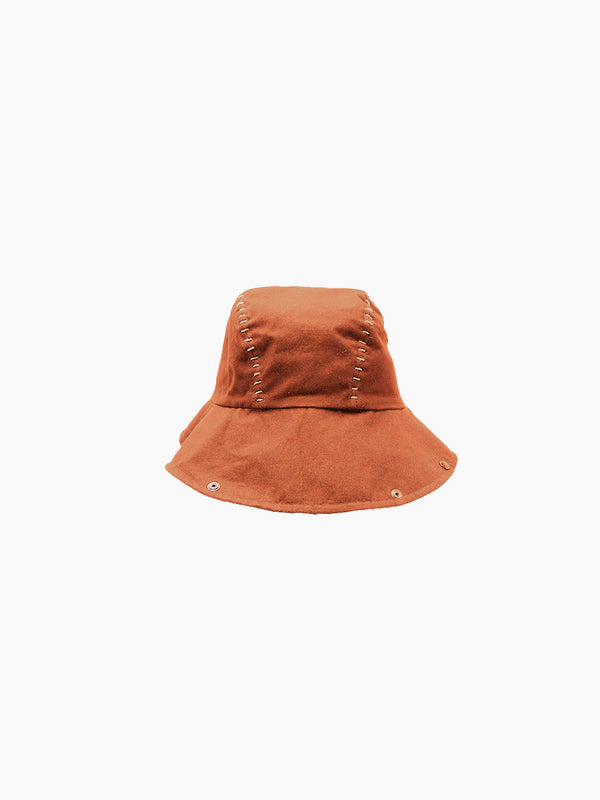 Space Available Artisan Sun Hat Orange