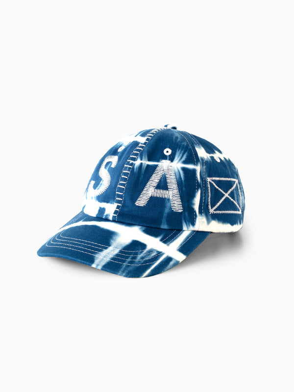 Space Available Artisan Tie Dye Cap Indigo