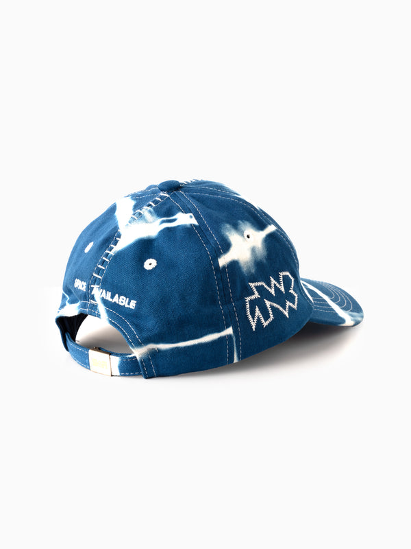 Space Available Artisan Tie Dye Cap Indigo