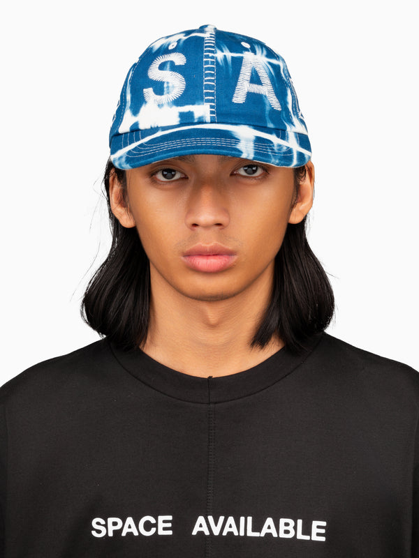 Space Available Artisan Tie Dye Cap Indigo