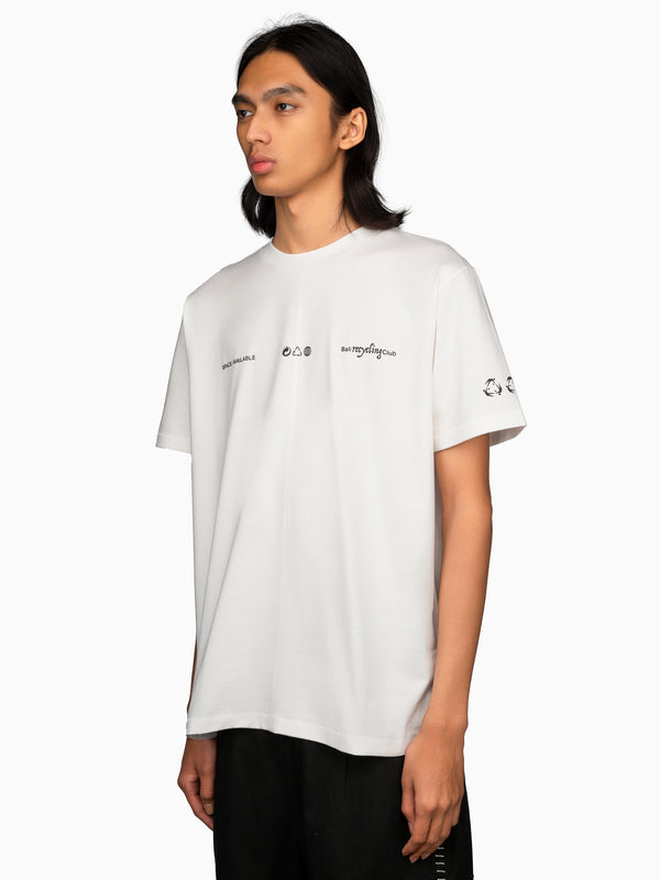 Space Available Bali Recycling Club Tee White
