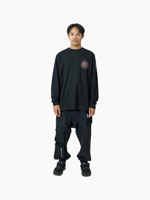Space Available CDA Logo Long Sleeve T-Shirt Black