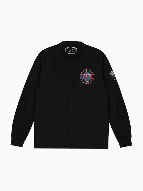 space available CDA Logo Long Sleeve T-Shirt Black