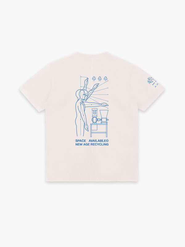 Space Available Circular Industries T-shirt White