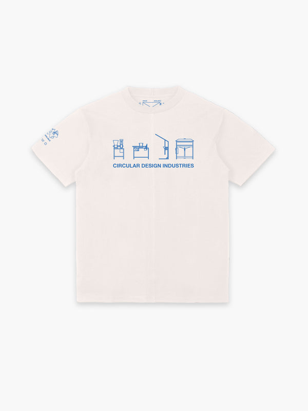 space available Circular Industries T-shirt White