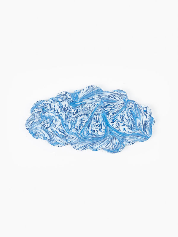 space available Clouded Desk Tray Blue