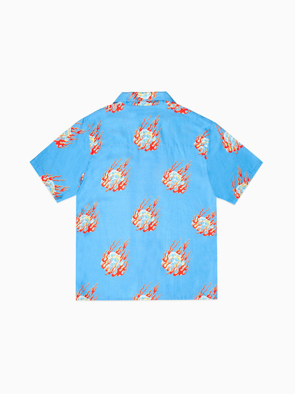 Space Available DOME ON FIRE BLUE