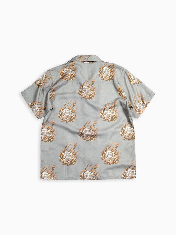 Space Available EARTH DOME ON FIRE SHIRT