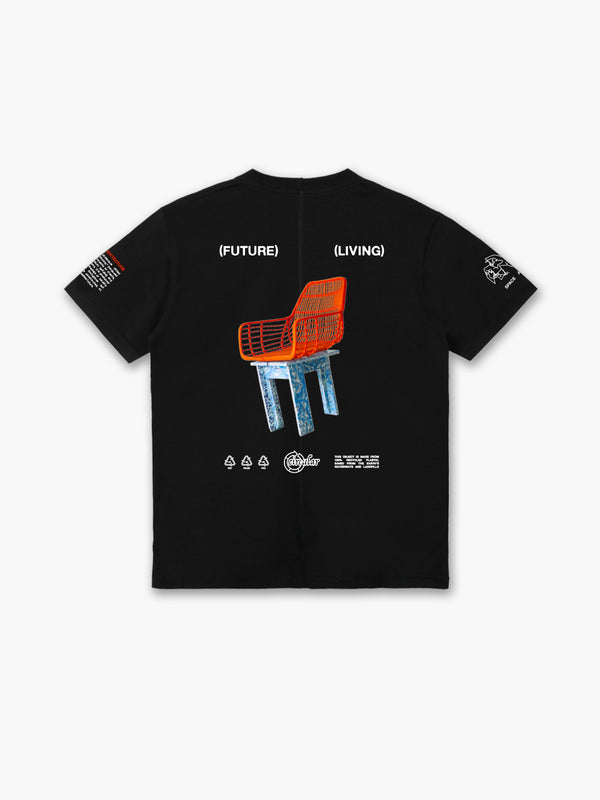 Space Available Future Living T-Shirt Black