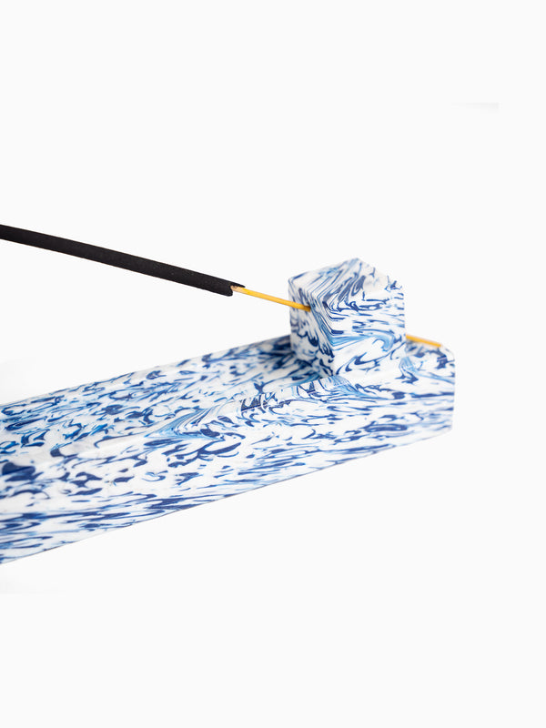 Space Available Incense Holder Blue