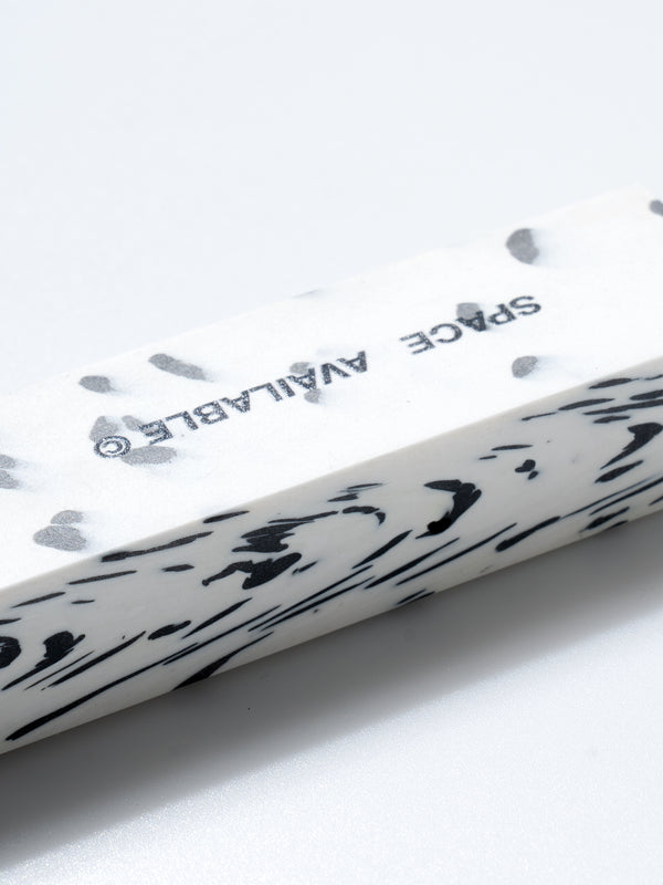 Space Available Incense Holder White/Black