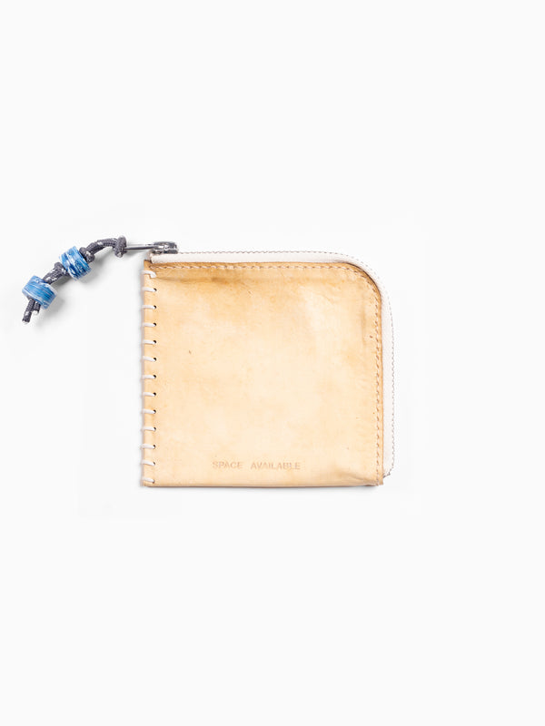 Space Available Mycelium Leather Wallet Natural