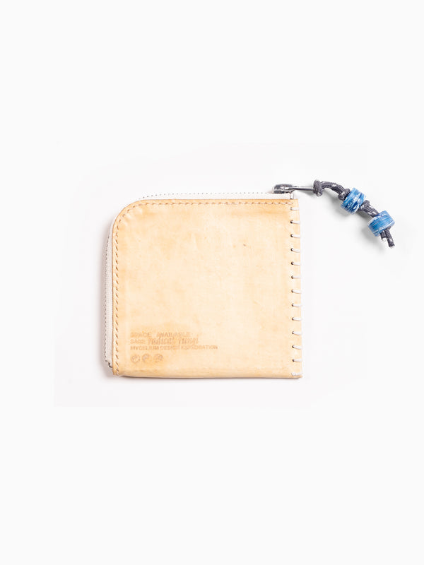 space available Mycelium Leather Wallet Natural