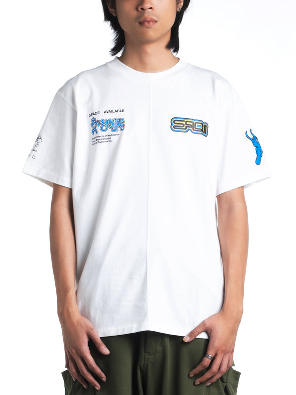Space Available Natural System Tee White