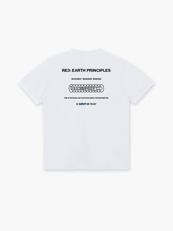 Space Available New Nature T-Shirt White