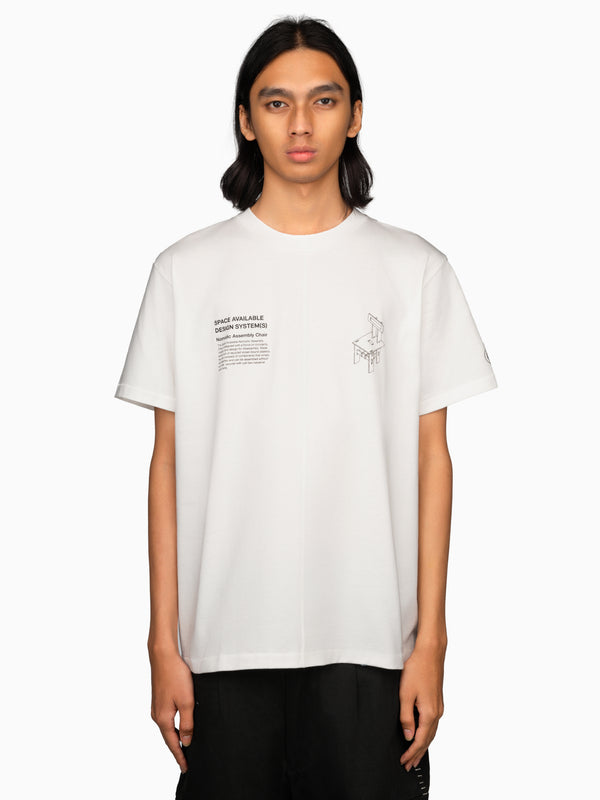 Space Available Nomadic Chair Tee White