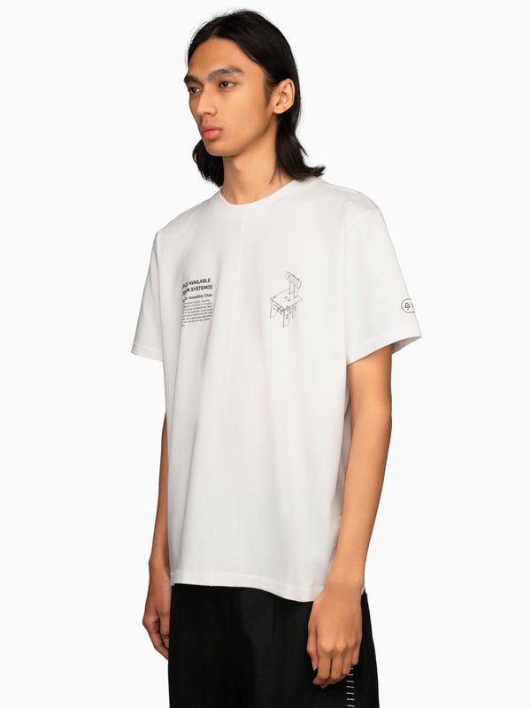 Space Available Nomadic Chair Tee White