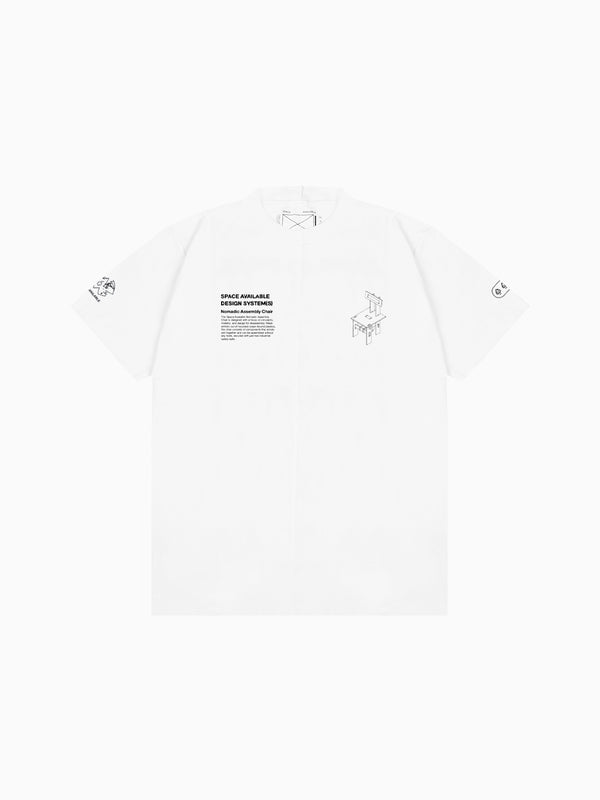 space available Nomadic Chair Tee White