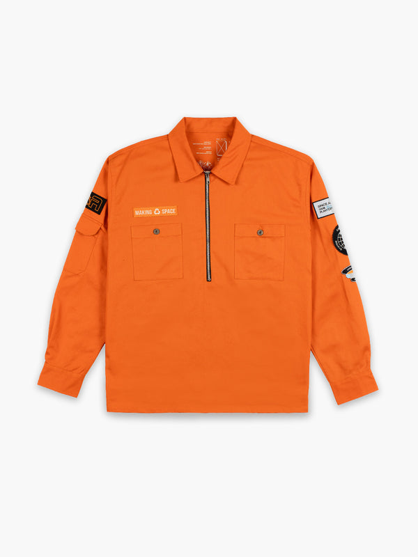 space available Plant Explorer Patch Shirt Orange
