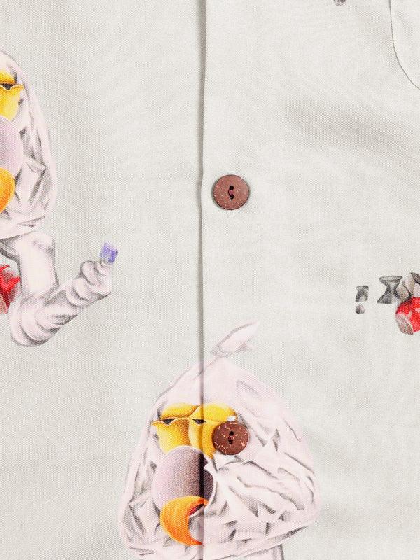 Space Available PLASTIC PEOPLE SHIRT WHITE