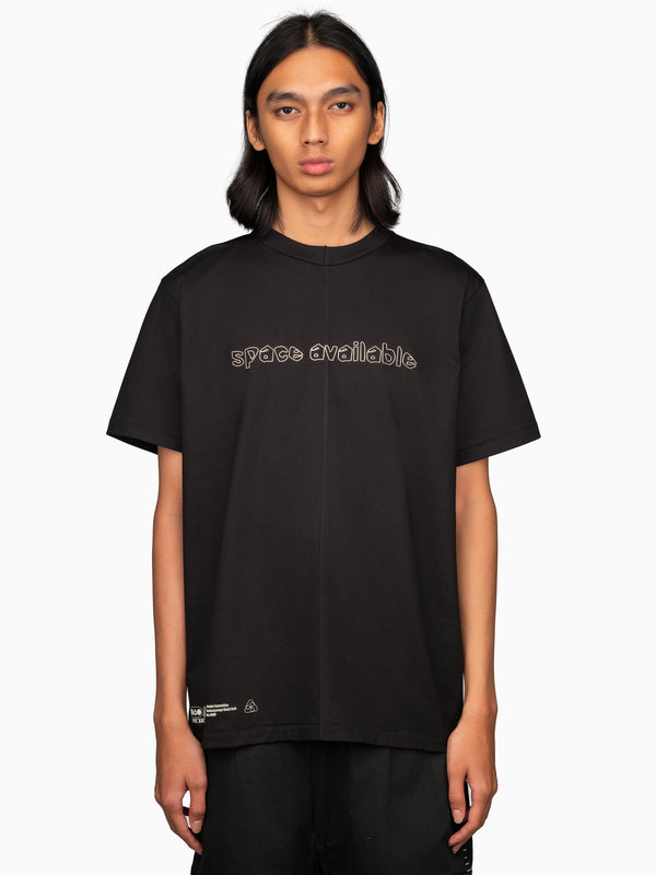 Space Available Radical Logo Tee Black